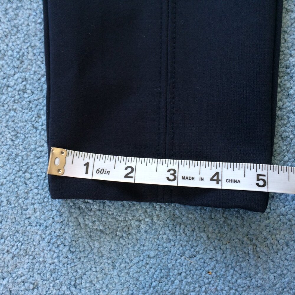 Thalian Stretch Pants - Leggings Blue Size 12 - Picture 13 of 16